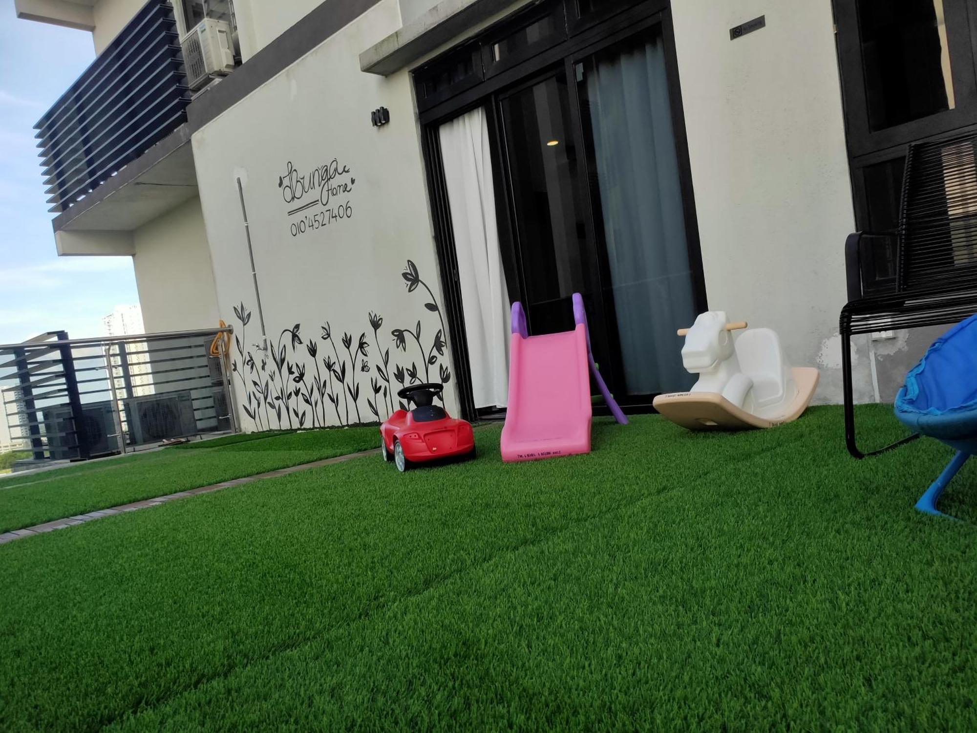 D Bunga مسلم Homestay Pool View Legoland Nusajaya Nusajaya  Εξωτερικό φωτογραφία